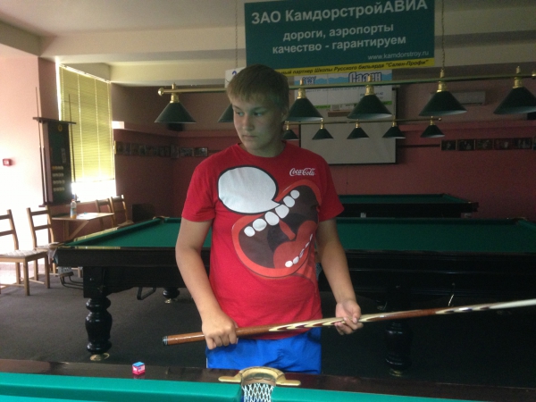 Лебедев Максим - победитель